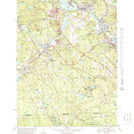 United States Geological Survey Uxbridge, MA-RI (1969, 25000-Scale) digital map