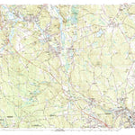 United States Geological Survey Uxbridge, MA-RI (1982, 25000-Scale) digital map