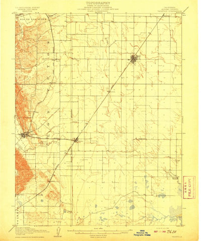 United States Geological Survey Vacaville, CA (1908, 62500-Scale) digital map