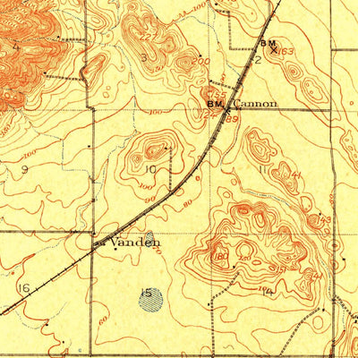 United States Geological Survey Vacaville, CA (1908, 62500-Scale) digital map