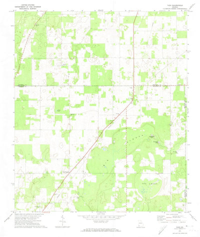 United States Geological Survey Vada, GA (1971, 24000-Scale) digital map
