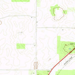 United States Geological Survey Vada, GA (1971, 24000-Scale) digital map