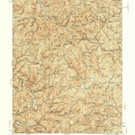 United States Geological Survey Vadis, WV (1925, 62500-Scale) digital map