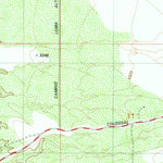 United States Geological Survey Vail, AZ (1981, 24000-Scale) digital map
