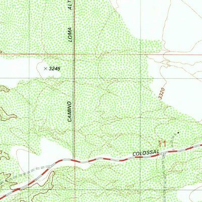 United States Geological Survey Vail, AZ (1981, 24000-Scale) digital map