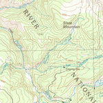 United States Geological Survey Vail, CO (1980, 100000-Scale) digital map