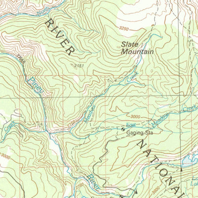 United States Geological Survey Vail, CO (1980, 100000-Scale) digital map