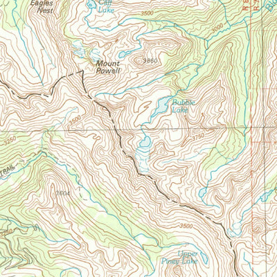 United States Geological Survey Vail, CO (1980, 100000-Scale) digital map