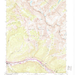 United States Geological Survey Vail East, CO (1970, 24000-Scale) digital map