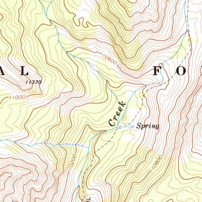 United States Geological Survey Vail East, CO (1970, 24000-Scale) digital map
