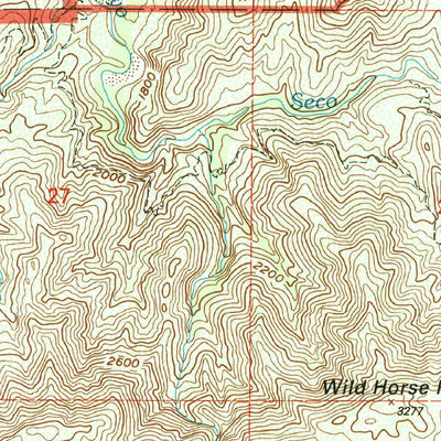 United States Geological Survey Vail Lake, CA (1997, 24000-Scale) digital map