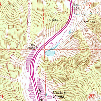 United States Geological Survey Vail Pass, CO (1970, 24000-Scale) digital map