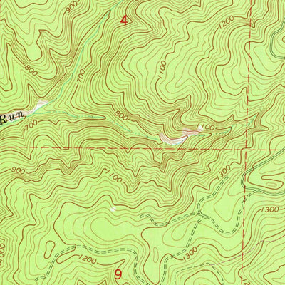 United States Geological Survey Vail, WA (1959, 24000-Scale) digital map