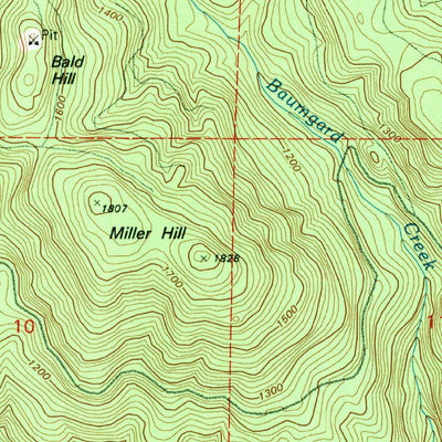United States Geological Survey Vail, WA (1990, 24000-Scale) digital map