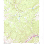 United States Geological Survey Vail West, CO (1970, 24000-Scale) digital map