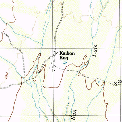 United States Geological Survey Vainom Kug, AZ (1996, 24000-Scale) digital map