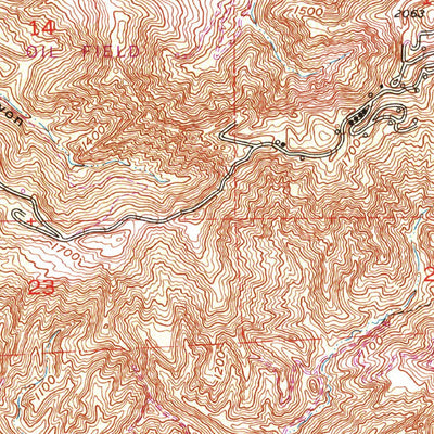 United States Geological Survey Val Verde, CA (1991, 24000-Scale) digital map