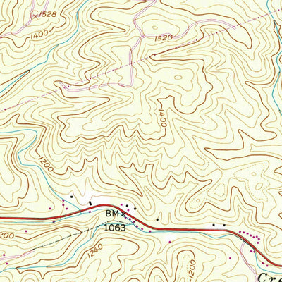 United States Geological Survey Valdese, NC (1993, 24000-Scale) digital map