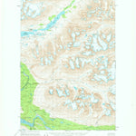 United States Geological Survey Valdez A-1, AK (1951, 63360-Scale) digital map