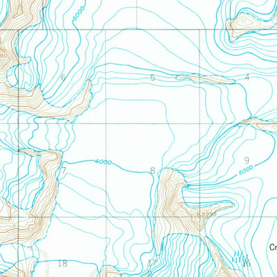 United States Geological Survey Valdez A-2, AK (1951, 63360-Scale) digital map