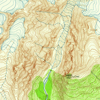 United States Geological Survey Valdez A-2, AK (1957, 63360-Scale) digital map