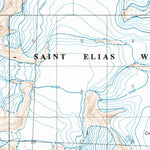 United States Geological Survey Valdez A-2, AK (1995, 63360-Scale) digital map