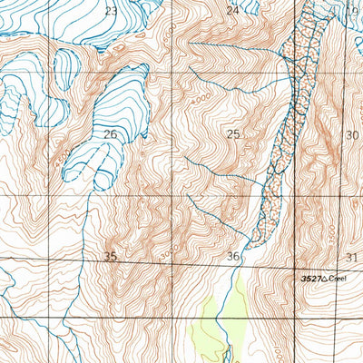 United States Geological Survey Valdez A-2, AK (1995, 63360-Scale) digital map