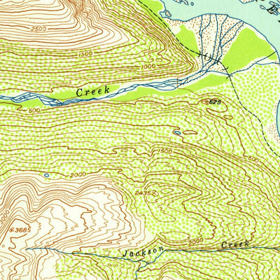 United States Geological Survey Valdez A-3, AK (1953, 63360-Scale) digital map