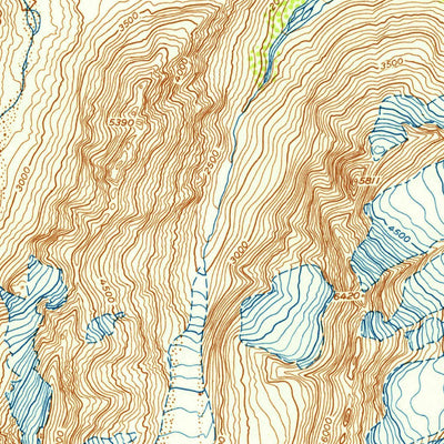 United States Geological Survey Valdez A-3, AK (1953, 63360-Scale) digital map