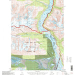 United States Geological Survey Valdez A-3, AK (1994, 63360-Scale) digital map