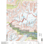 United States Geological Survey Valdez A-4, AK (1994, 63360-Scale) digital map