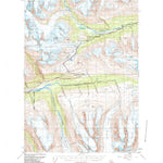 United States Geological Survey Valdez A-5, AK (1953, 63360-Scale) digital map