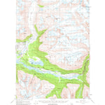 United States Geological Survey Valdez A-6, AK (1951, 63360-Scale) digital map