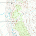 United States Geological Survey Valdez A-6 NW, AK (1983, 25000-Scale) digital map