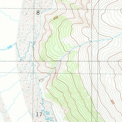 United States Geological Survey Valdez A-6 NW, AK (1983, 25000-Scale) digital map