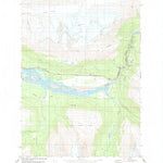 United States Geological Survey Valdez A-6 SE, AK (1983, 25000-Scale) digital map