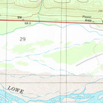 United States Geological Survey Valdez A-6 SE, AK (1983, 25000-Scale) digital map