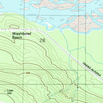United States Geological Survey Valdez A-6 SW, AK (1983, 25000-Scale) digital map