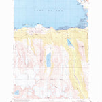 United States Geological Survey Valdez A-7 SE, AK (1983, 25000-Scale) digital map