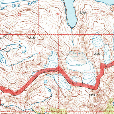 United States Geological Survey Valdez A-8, AK (1995, 63360-Scale) digital map