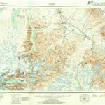 United States Geological Survey Valdez, AK (1952, 250000-Scale) digital map