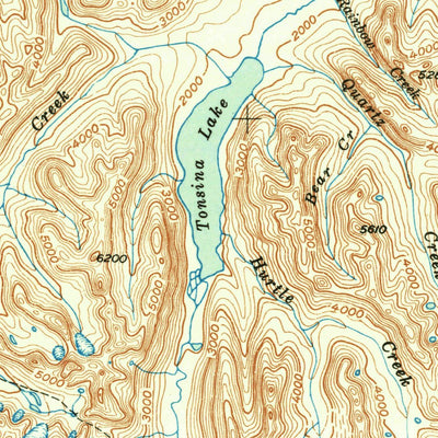 United States Geological Survey Valdez, AK (1952, 250000-Scale) digital map