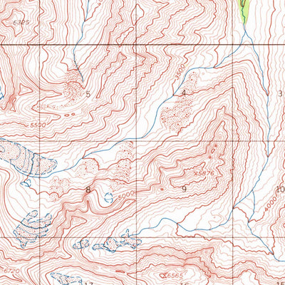 United States Geological Survey Valdez B-1, AK (1951, 63360-Scale) digital map