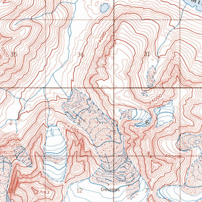 United States Geological Survey Valdez B-1, AK (1951, 63360-Scale) digital map
