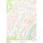 United States Geological Survey Valdez B-3, AK (1951, 63360-Scale) digital map