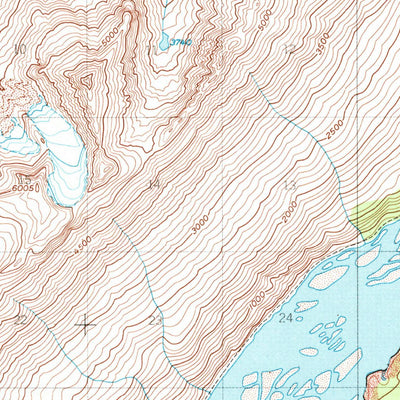 United States Geological Survey Valdez B-3, AK (1951, 63360-Scale) digital map