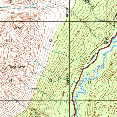 United States Geological Survey Valdez B-4, AK (1951, 63360-Scale) digital map