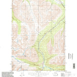 United States Geological Survey Valdez B-4, AK (1994, 63360-Scale) digital map