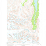 United States Geological Survey Valdez B-5, AK (1951, 63360-Scale) digital map
