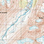 United States Geological Survey Valdez B-6, AK (1951, 63360-Scale) digital map